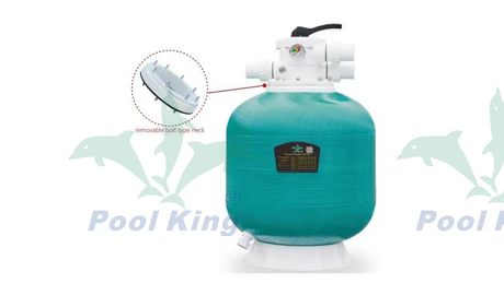Filtro de arena de montaje superior enrollado Bubbin de Villa Pools