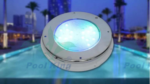Luz subaqu&aacute;tica tipo caixa SS304 da s&eacute;rie TLN 256 mm