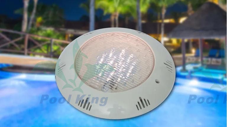 Luci subacquee di tipo piatto in plastica UV ABS serie TLQP da 220 mm