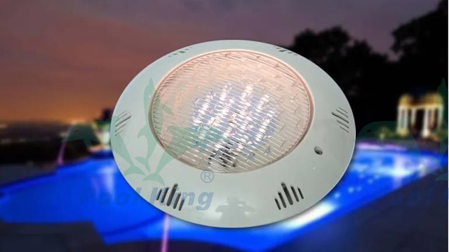 Luci subacquee a LED montate a parete in plastica serie TLOP da 220 mm