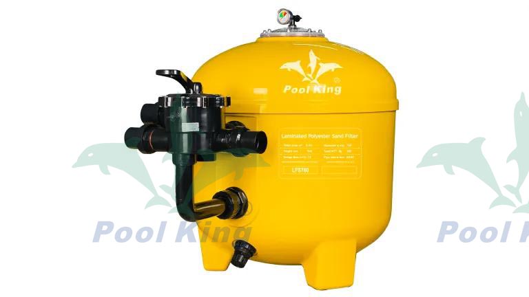Polyester ochiq rangli qatlamli qum filtri