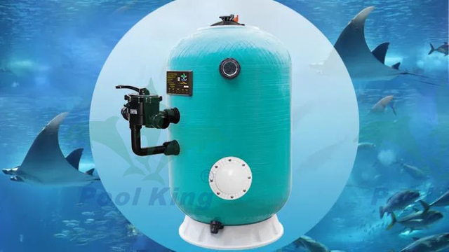 Filtro de areia de leito profundo para piscinas comerciais