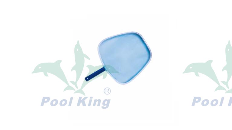 Skimmer de hojas de aluminio con mango anodizado azul